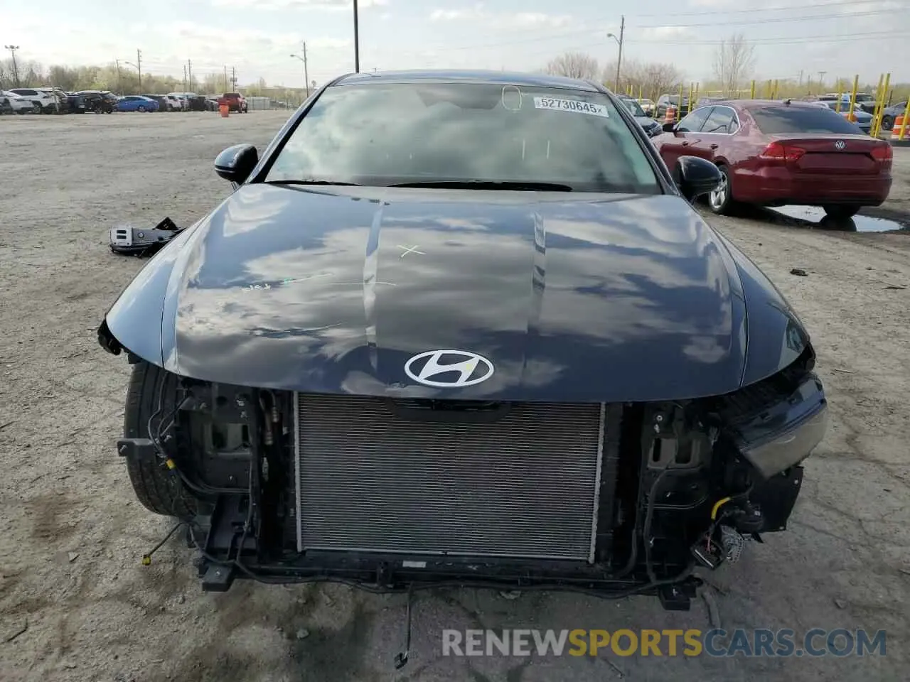 5 Photograph of a damaged car KMHL64JA9RA412592 HYUNDAI SONATA 2024