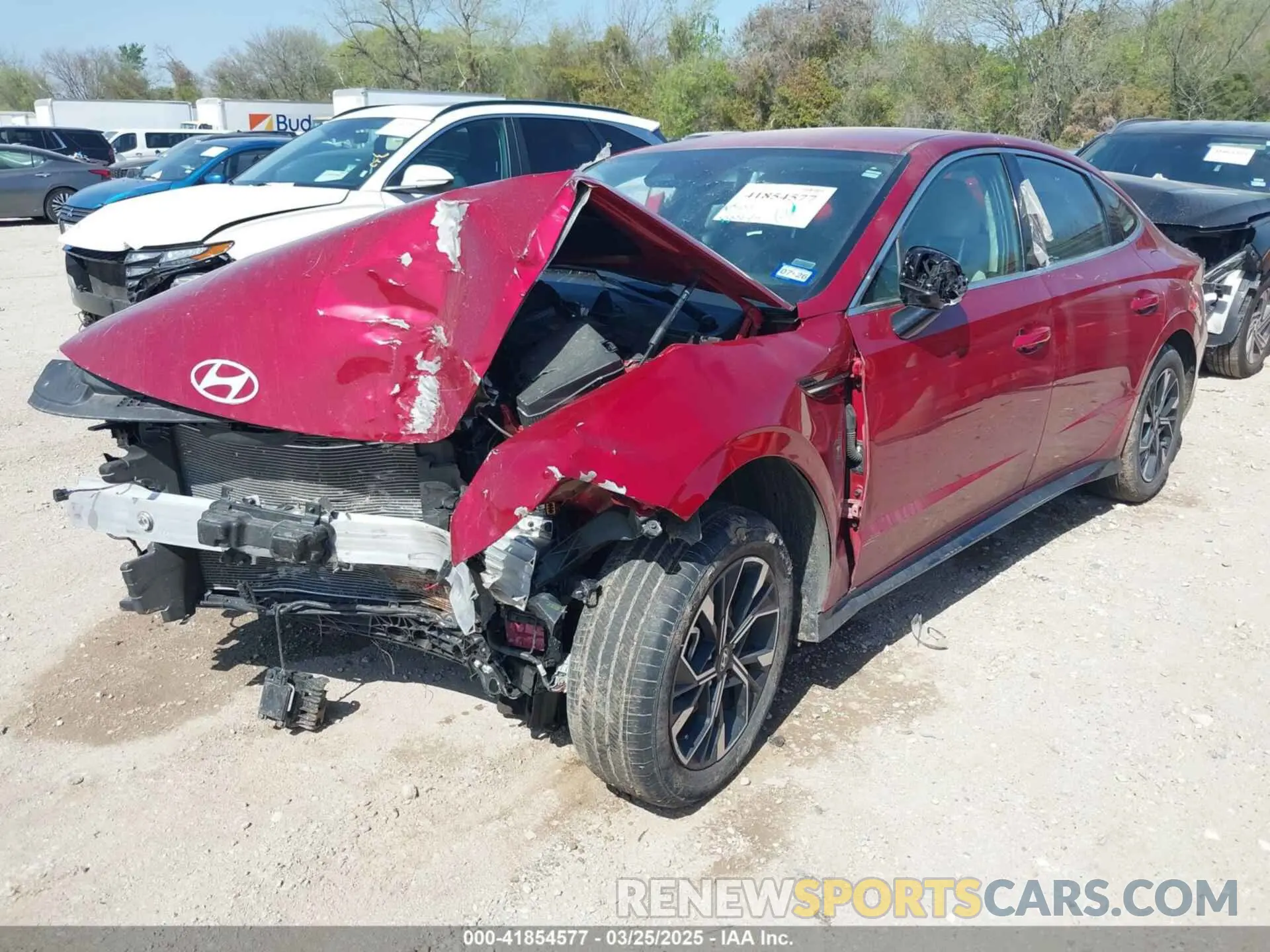 2 Photograph of a damaged car KMHL64JA9RA414214 HYUNDAI SONATA 2024