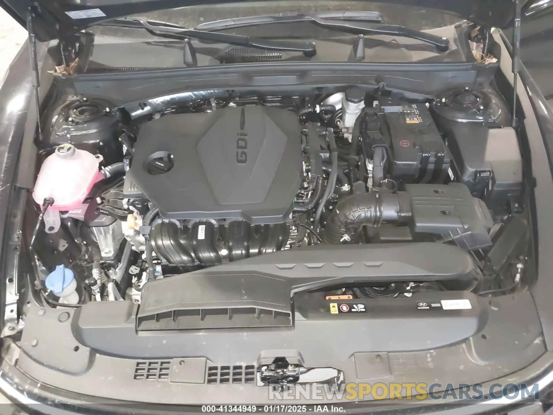 10 Photograph of a damaged car KMHL64JA9RA420921 HYUNDAI SONATA 2024