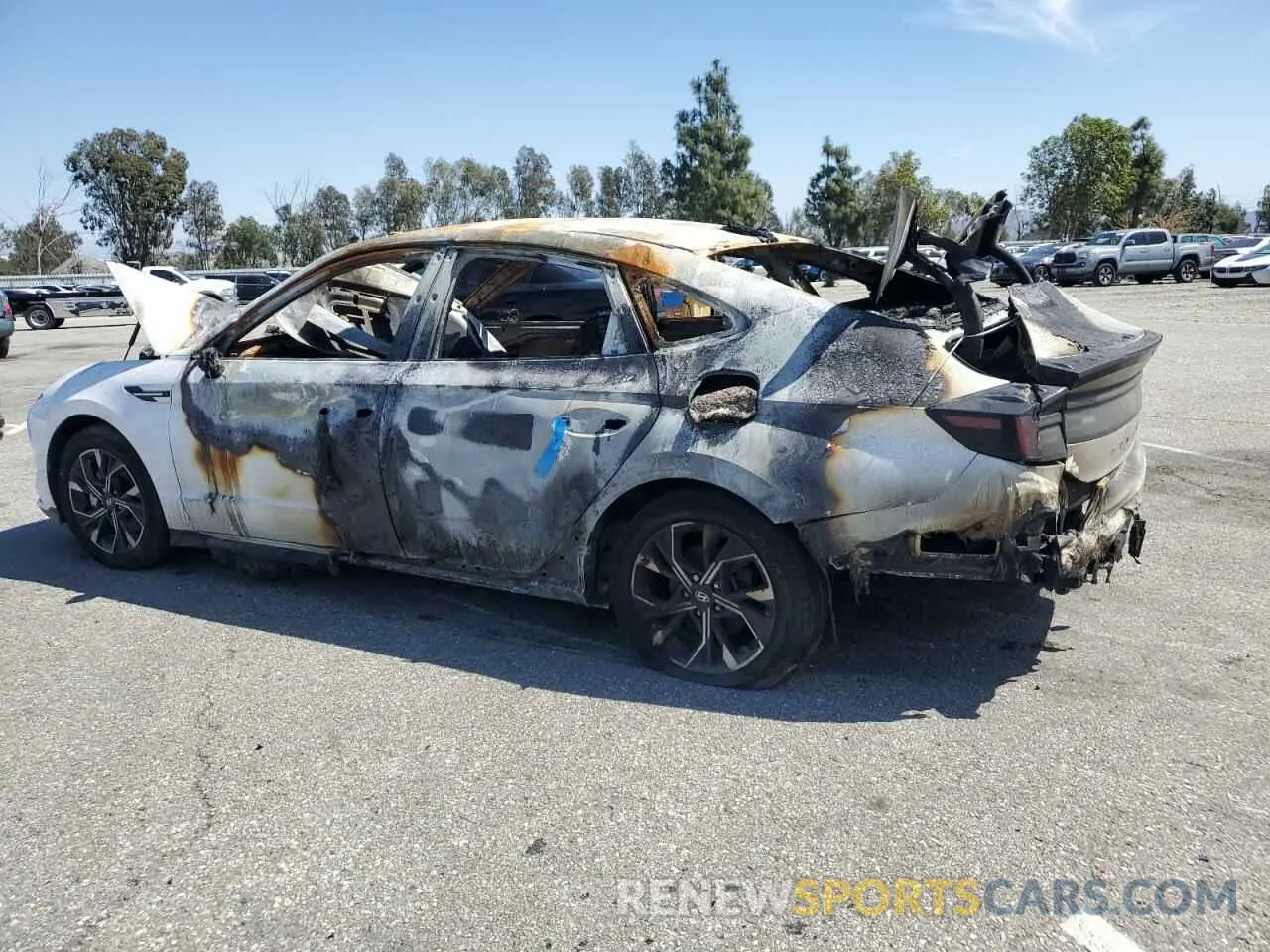 2 Photograph of a damaged car KMHL64JA9RA421177 HYUNDAI SONATA 2024