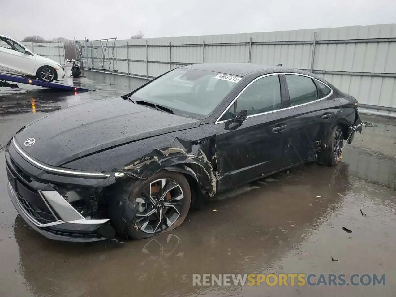 1 Photograph of a damaged car KMHL64JA9RA422992 HYUNDAI SONATA 2024