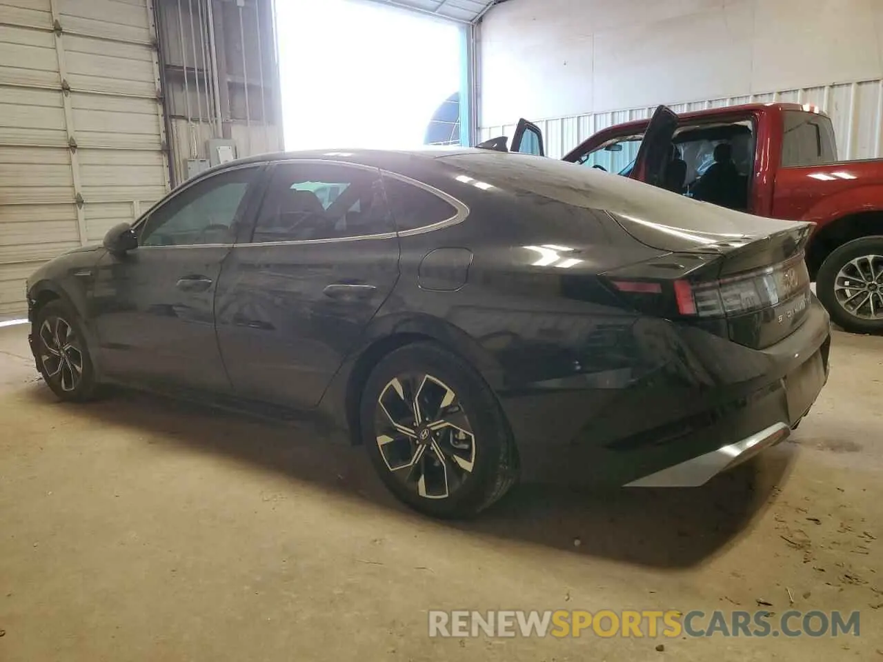 2 Photograph of a damaged car KMHL64JA9RA426427 HYUNDAI SONATA 2024