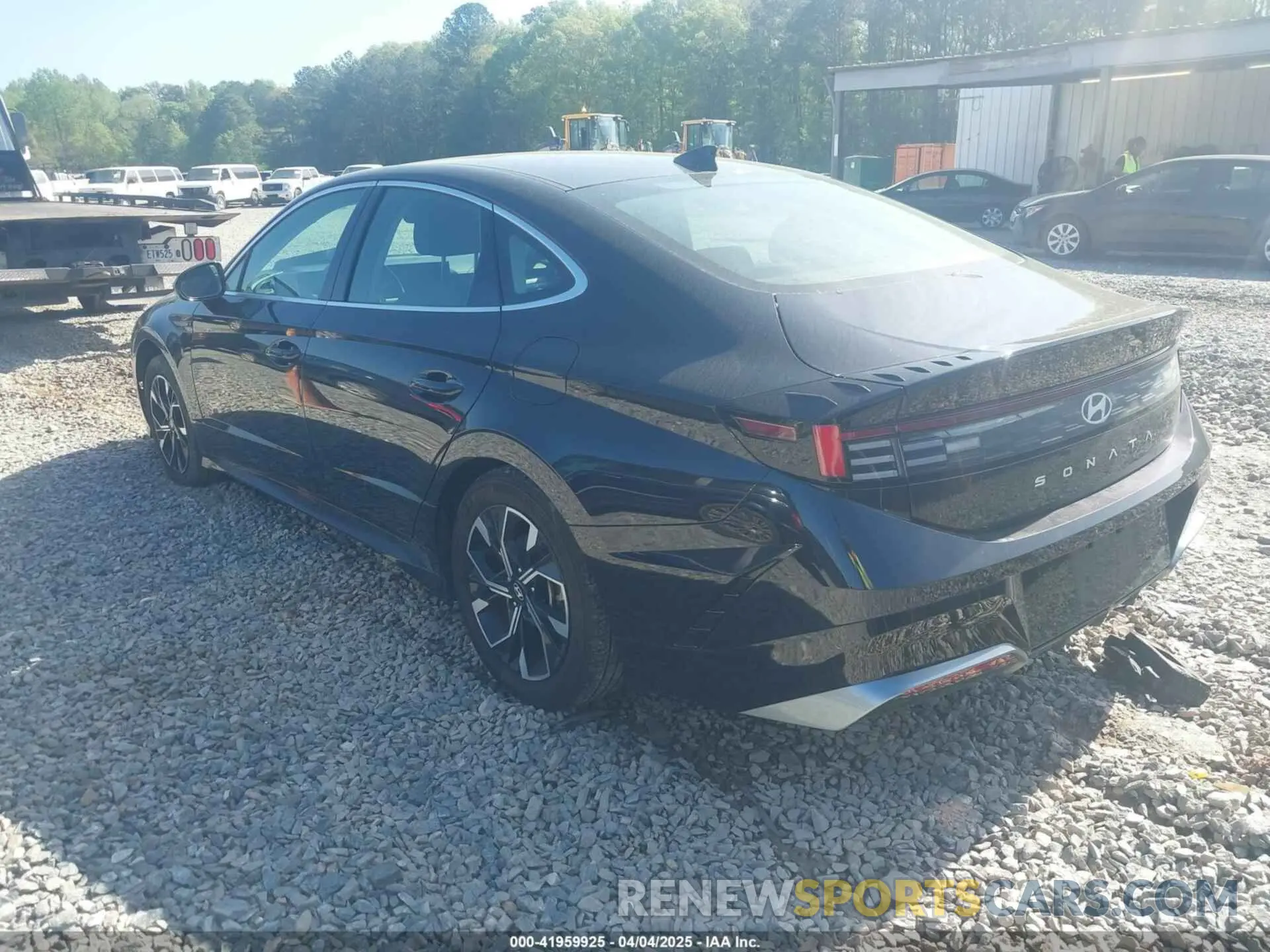 3 Photograph of a damaged car KMHL64JAXRA349048 HYUNDAI SONATA 2024