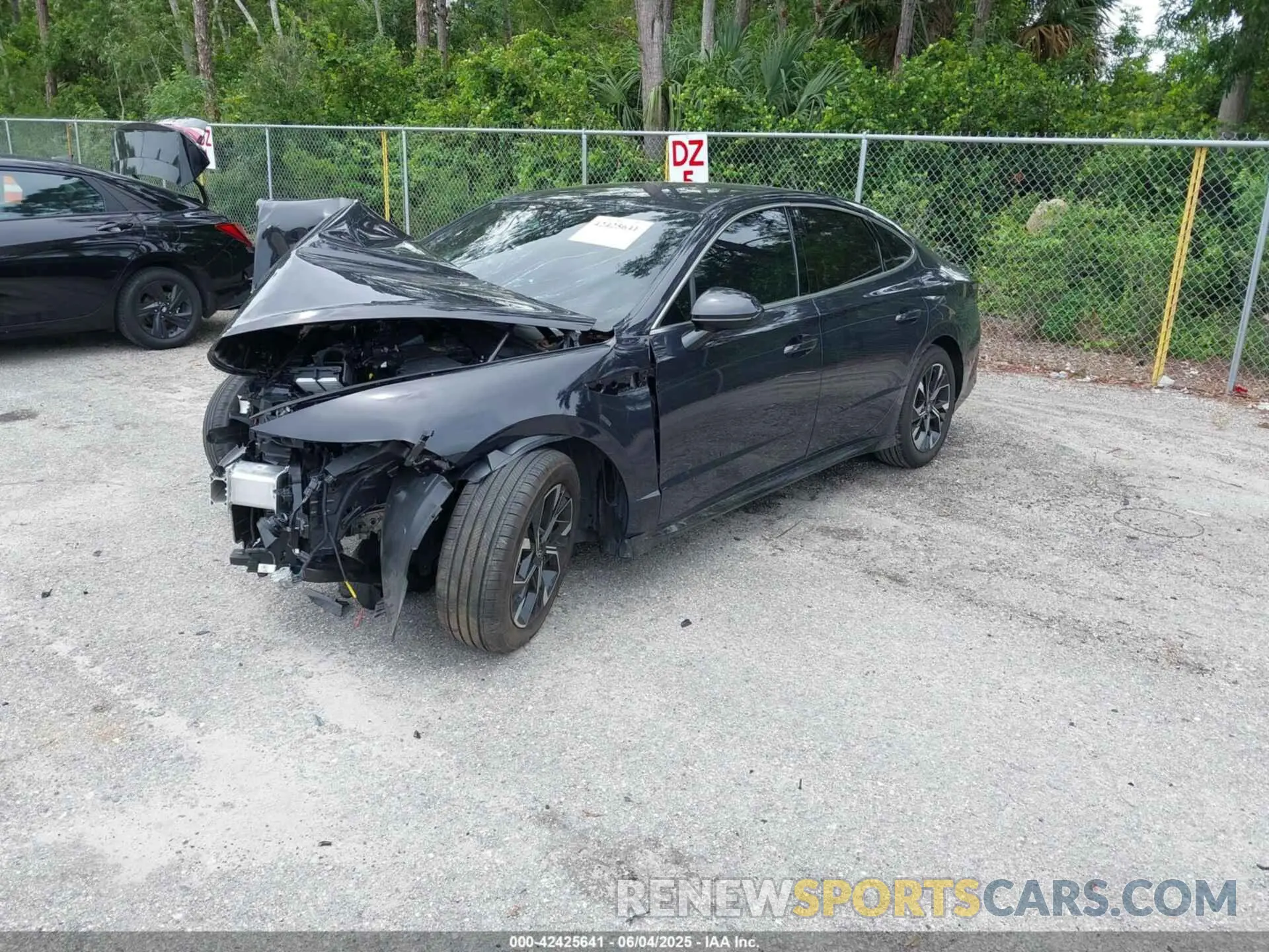 2 Photograph of a damaged car KMHL64JAXRA373351 HYUNDAI SONATA 2024