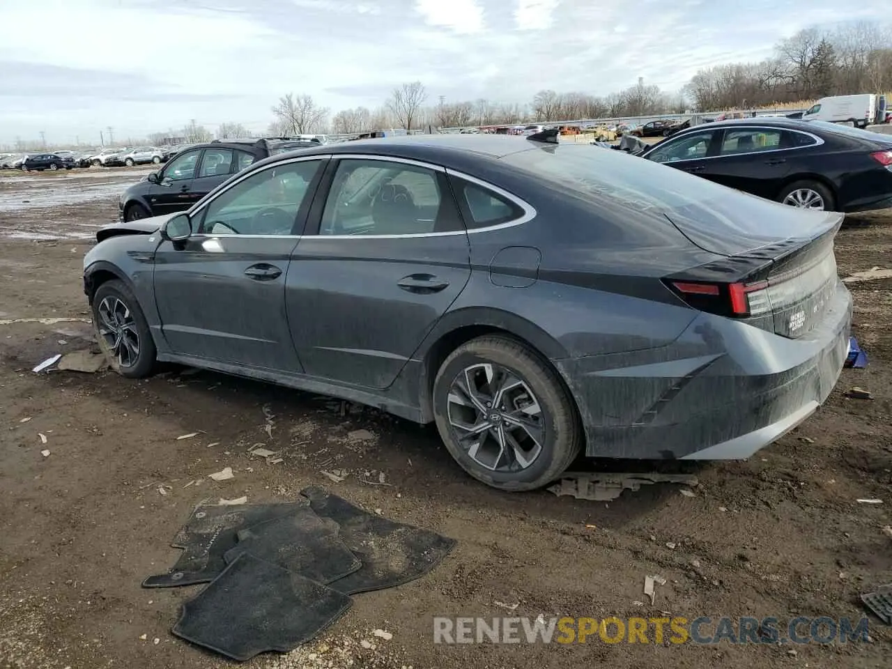 2 Photograph of a damaged car KMHL64JAXRA379814 HYUNDAI SONATA 2024