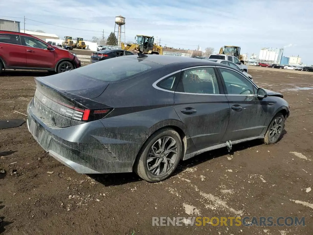 3 Photograph of a damaged car KMHL64JAXRA379814 HYUNDAI SONATA 2024