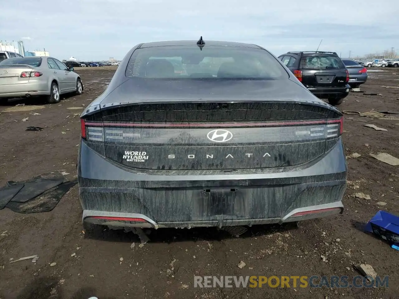 6 Photograph of a damaged car KMHL64JAXRA379814 HYUNDAI SONATA 2024