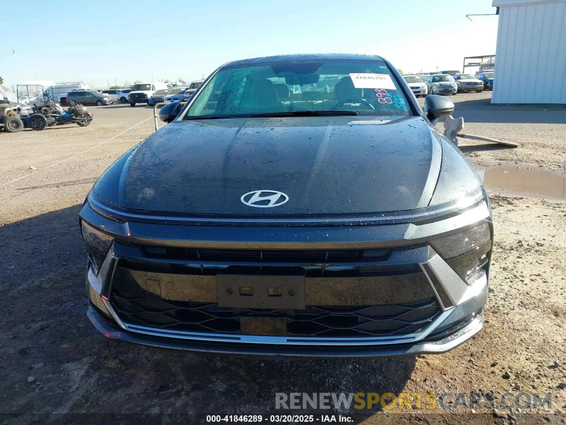 11 Photograph of a damaged car KMHL64JAXRA383510 HYUNDAI SONATA 2024