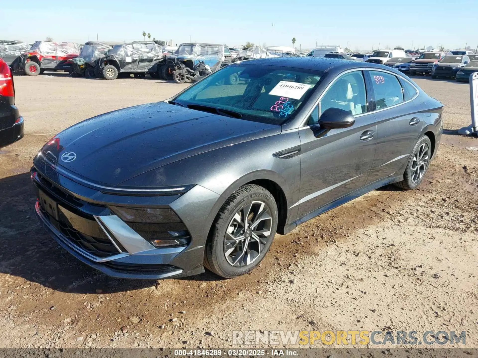 2 Photograph of a damaged car KMHL64JAXRA383510 HYUNDAI SONATA 2024