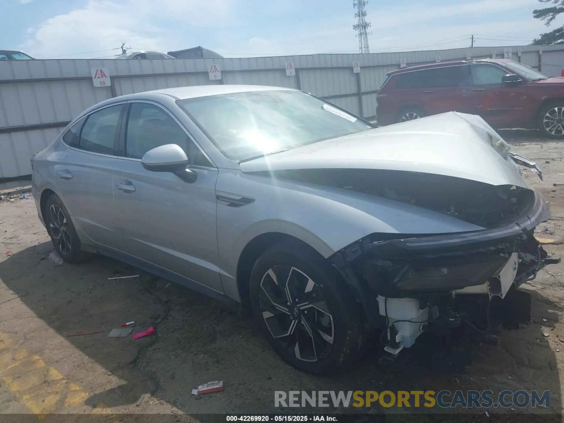 13 Photograph of a damaged car KMHL64JAXRA391963 HYUNDAI SONATA 2024
