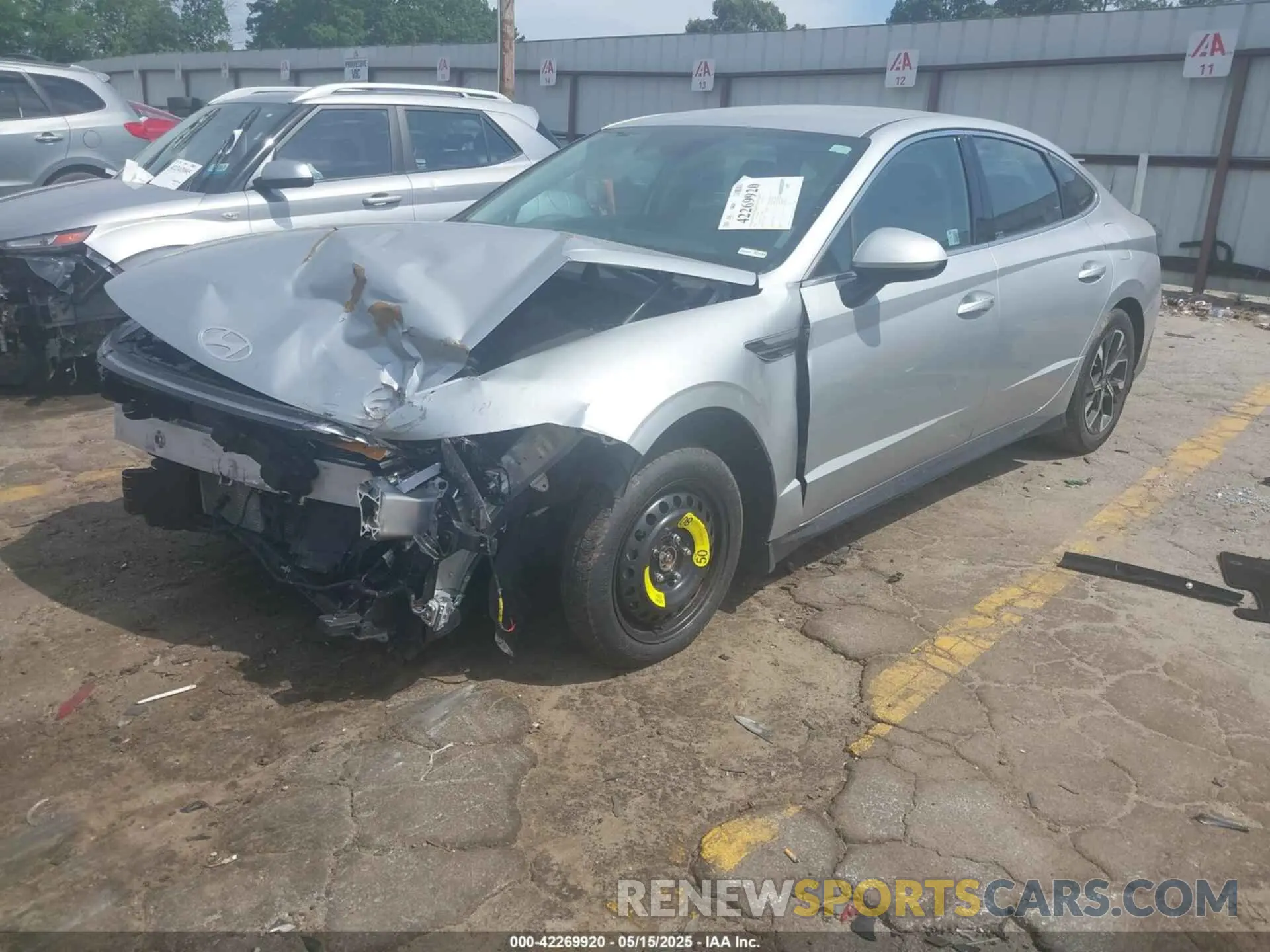 2 Photograph of a damaged car KMHL64JAXRA391963 HYUNDAI SONATA 2024