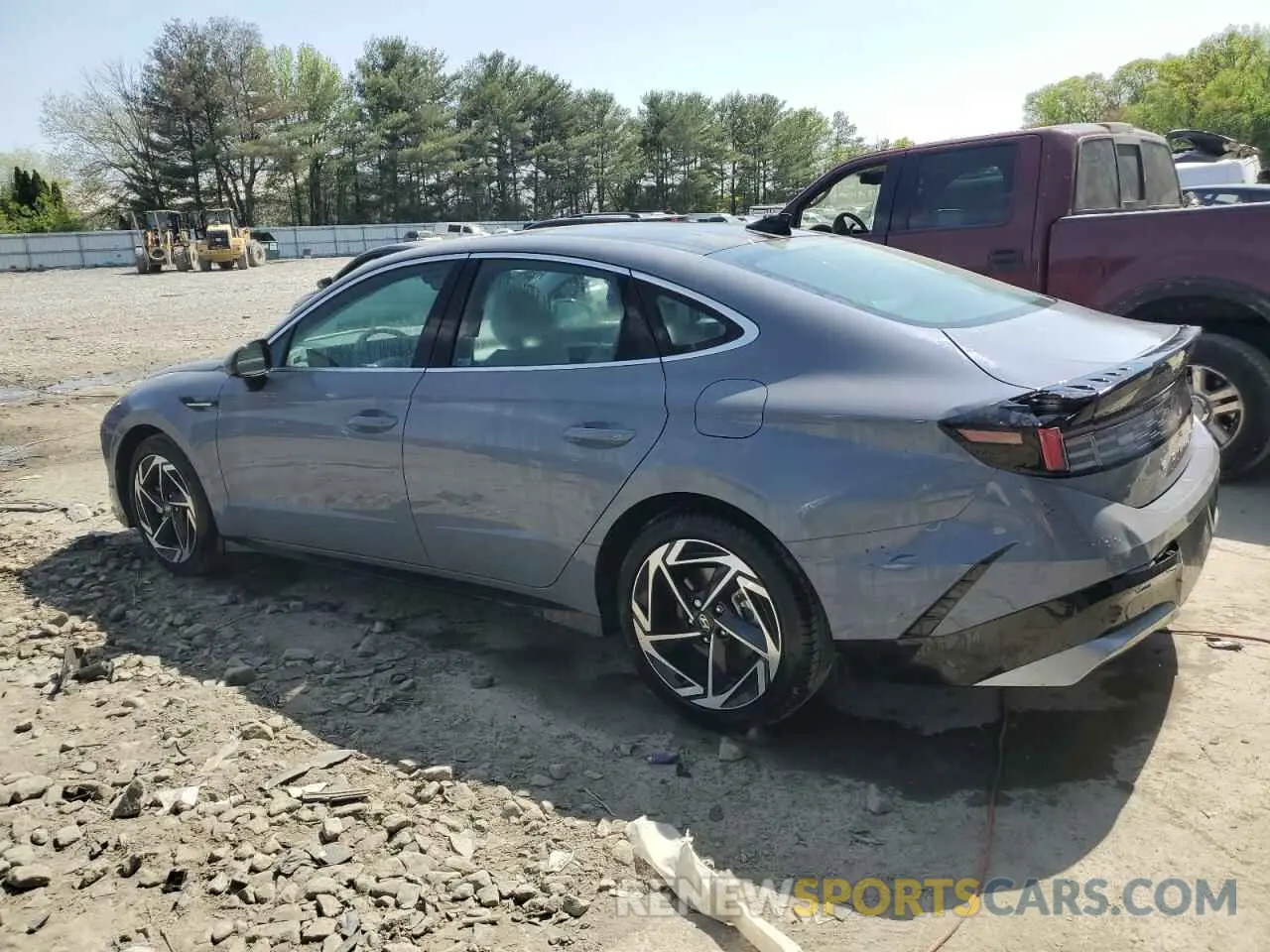 2 Photograph of a damaged car KMHL14JA6SA466212 HYUNDAI SONATA 2025