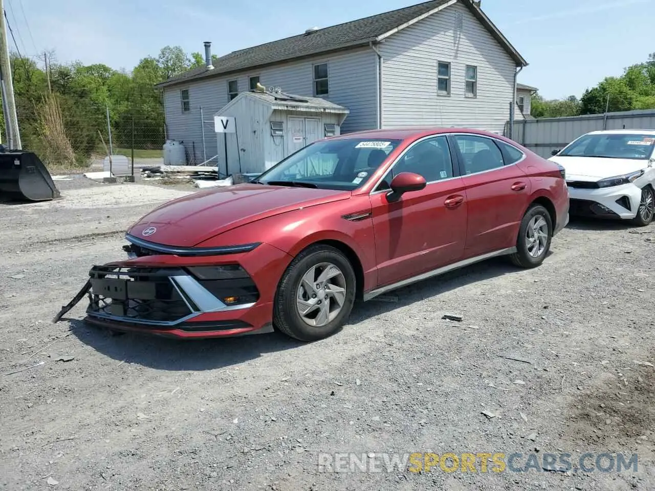 1 Photograph of a damaged car KMHL24JA7SA454177 HYUNDAI SONATA 2025