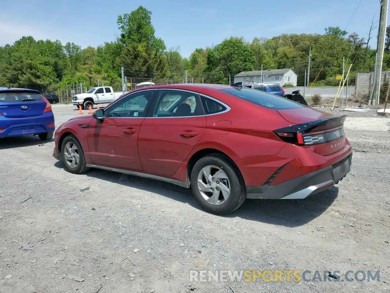 2 Photograph of a damaged car KMHL24JA7SA454177 HYUNDAI SONATA 2025