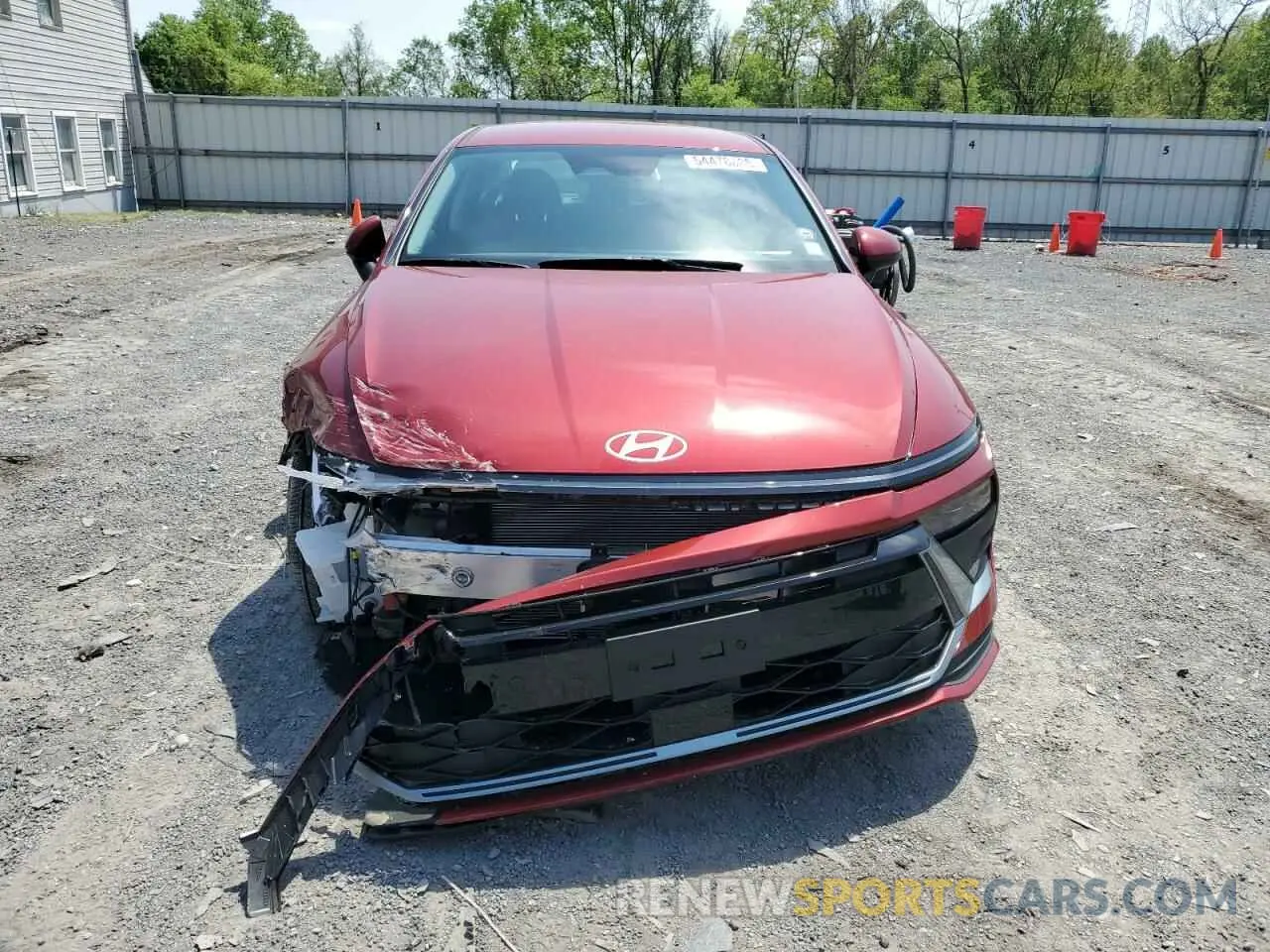 5 Photograph of a damaged car KMHL24JA7SA454177 HYUNDAI SONATA 2025