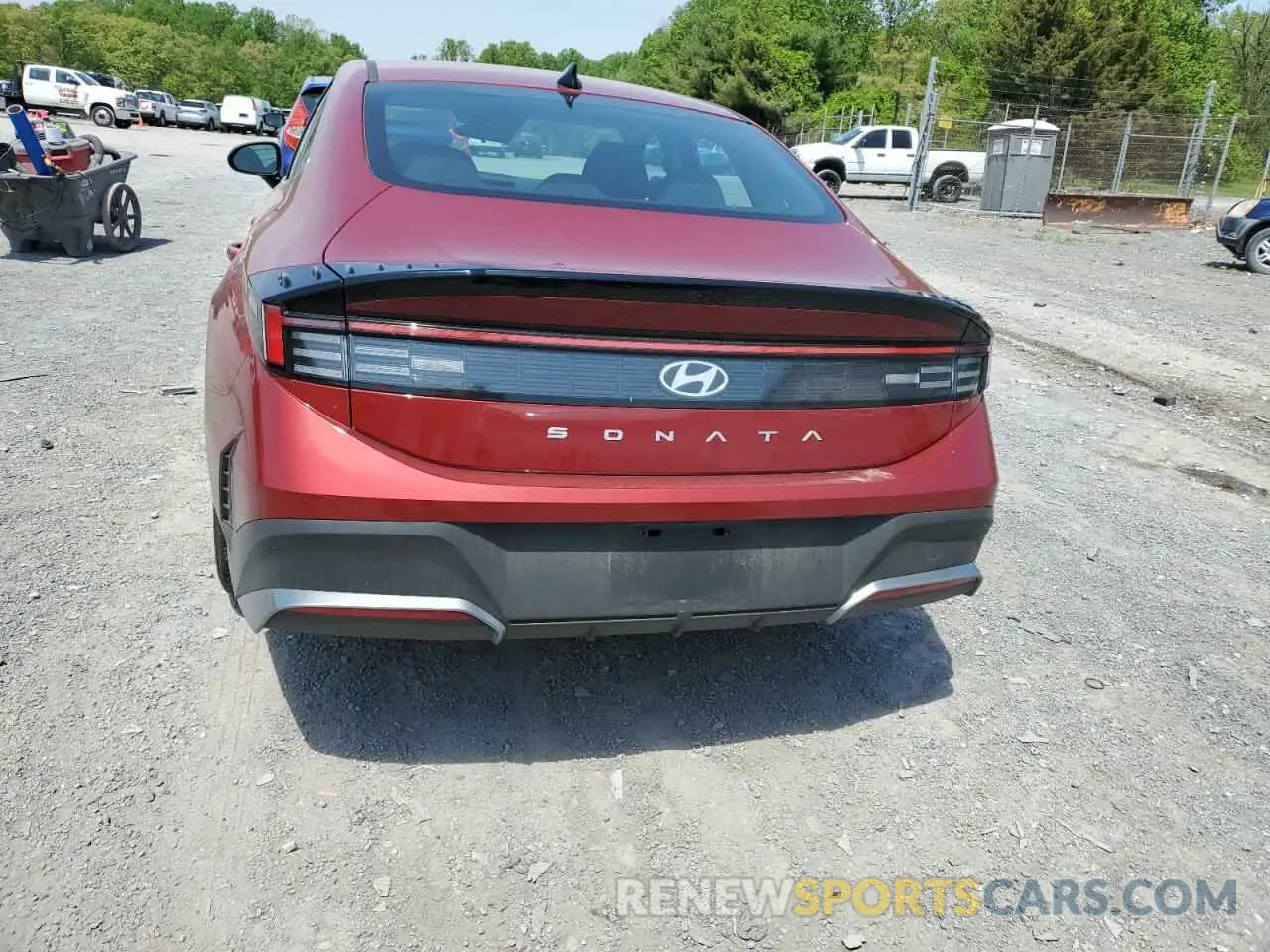 6 Photograph of a damaged car KMHL24JA7SA454177 HYUNDAI SONATA 2025