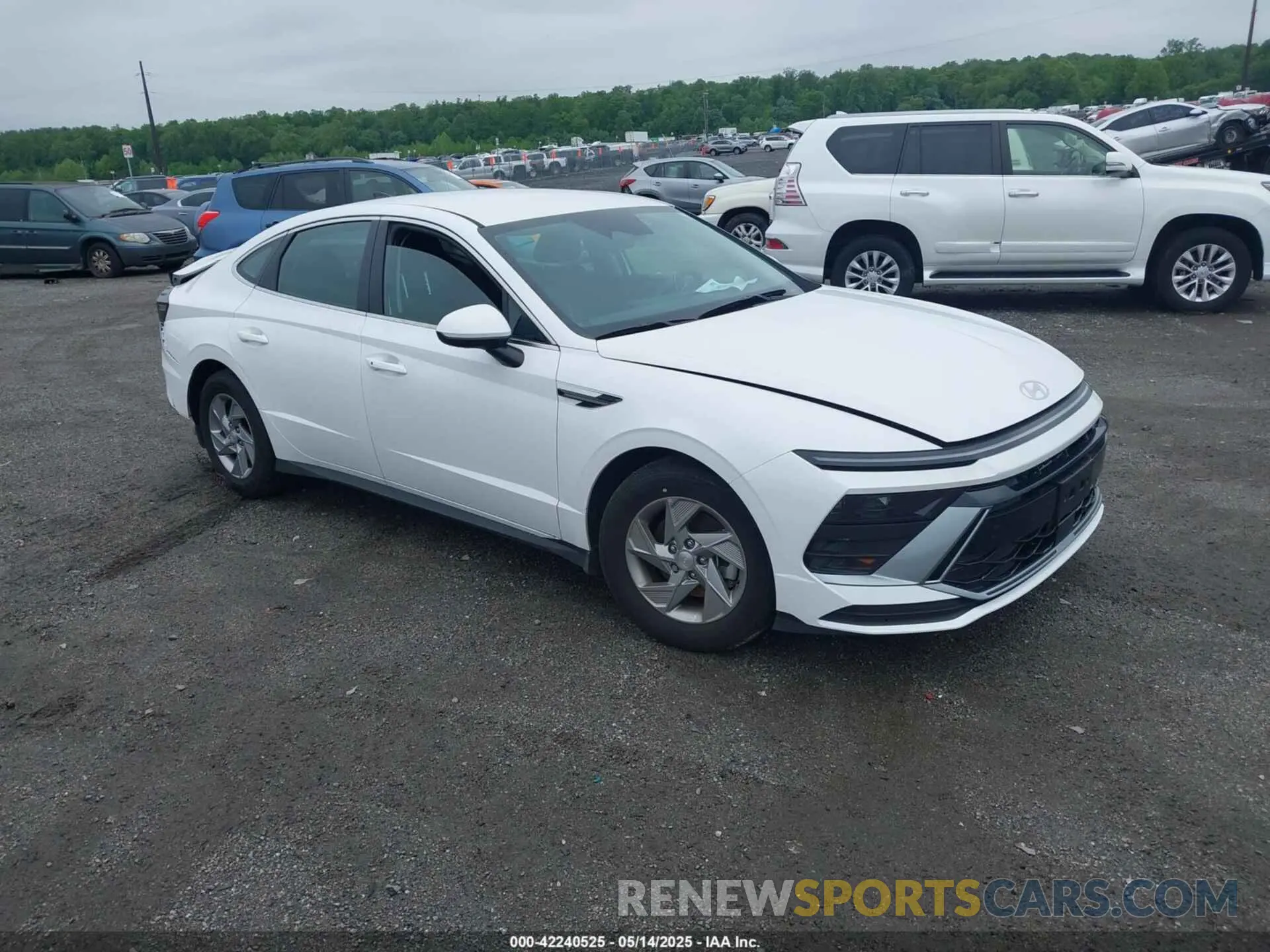1 Photograph of a damaged car KMHL24JA8SA443091 HYUNDAI SONATA 2025