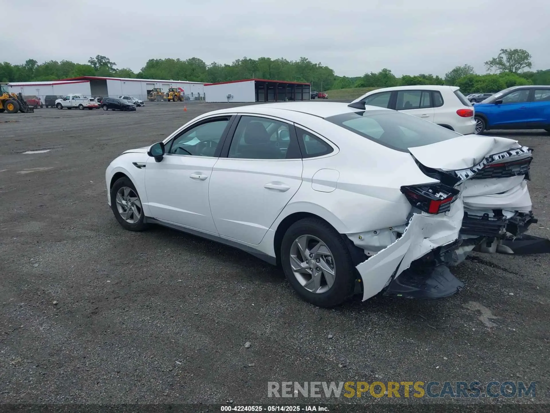 3 Photograph of a damaged car KMHL24JA8SA443091 HYUNDAI SONATA 2025