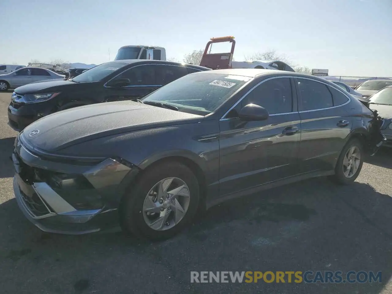 1 Photograph of a damaged car KMHL24JAXSA450155 HYUNDAI SONATA 2025