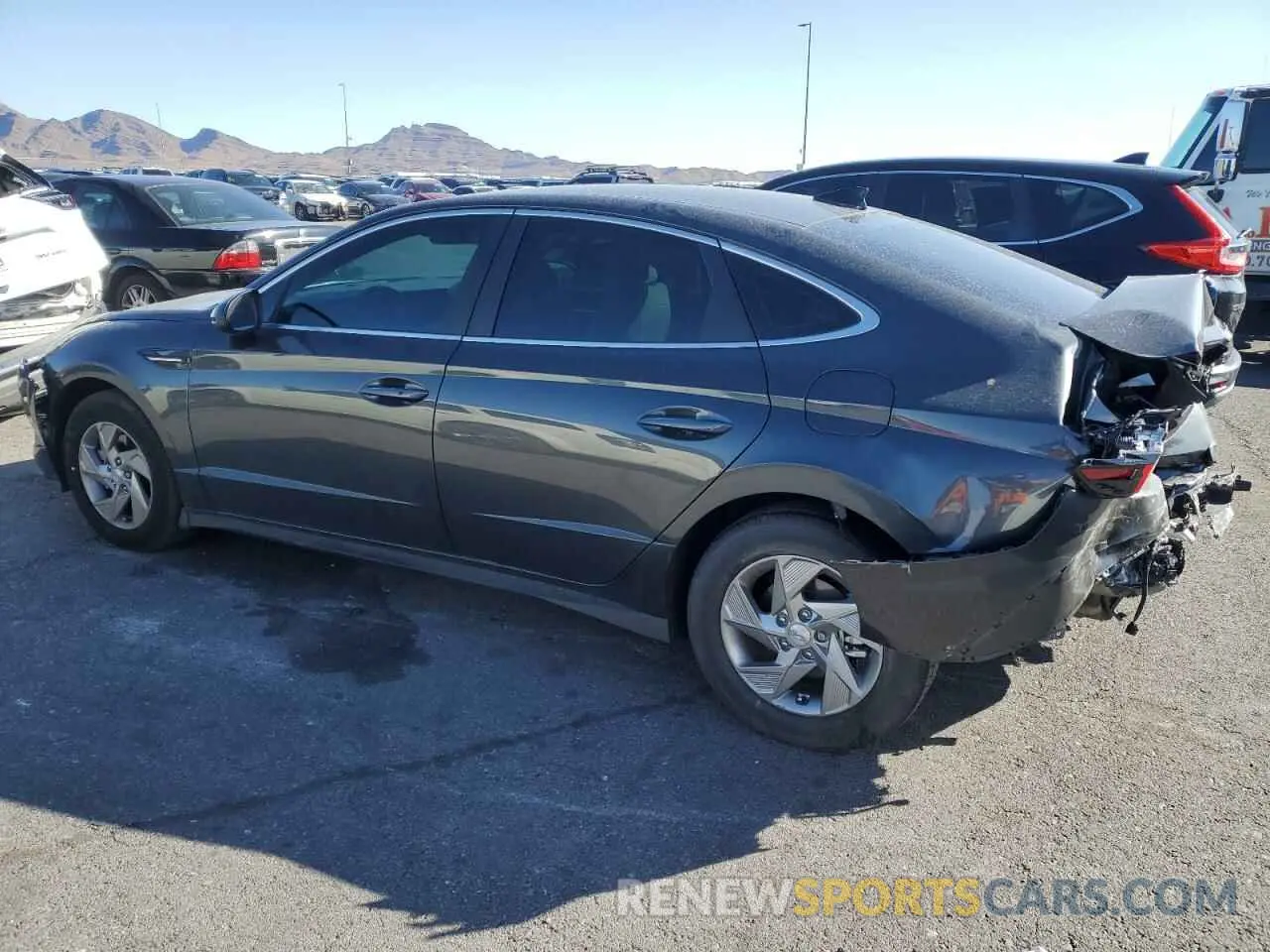 2 Photograph of a damaged car KMHL24JAXSA450155 HYUNDAI SONATA 2025