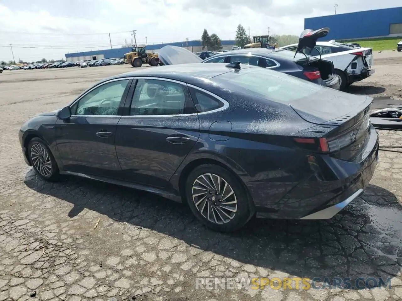 2 Photograph of a damaged car KMHL34JJ0SA104791 HYUNDAI SONATA 2025
