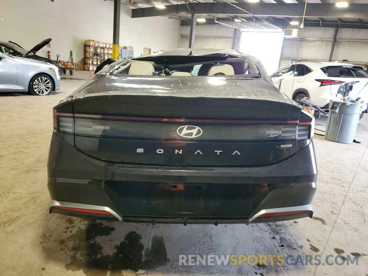 6 Photograph of a damaged car KMHL34JJ3SA104204 HYUNDAI SONATA 2025