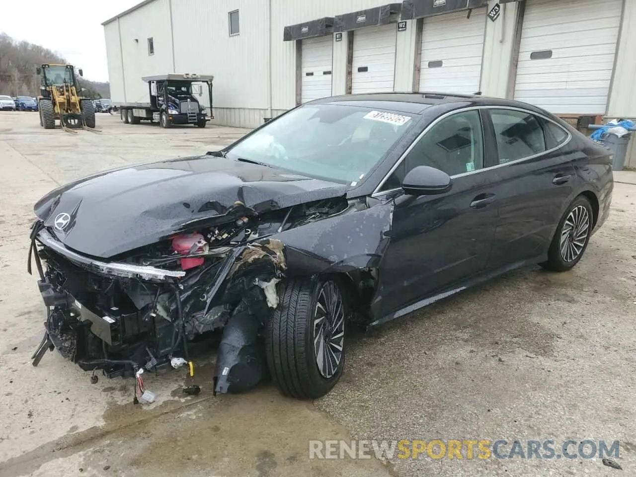 1 Photograph of a damaged car KMHL34JJ6SA104780 HYUNDAI SONATA 2025