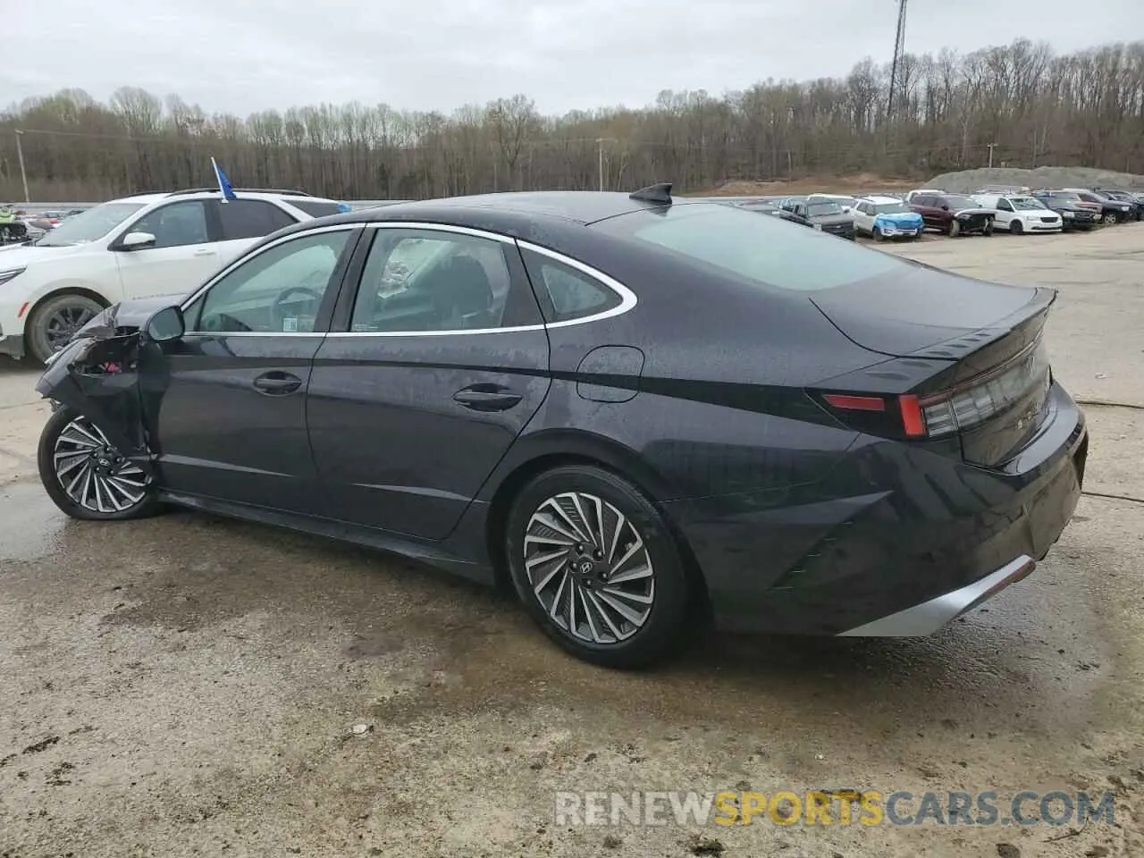 2 Photograph of a damaged car KMHL34JJ6SA104780 HYUNDAI SONATA 2025