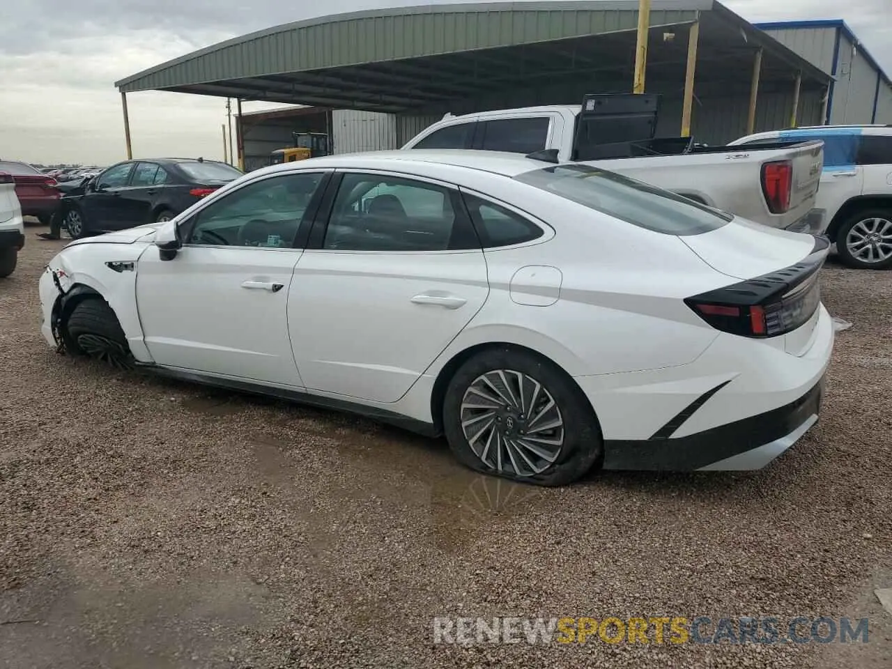 2 Photograph of a damaged car KMHL34JJ7SA105016 HYUNDAI SONATA 2025