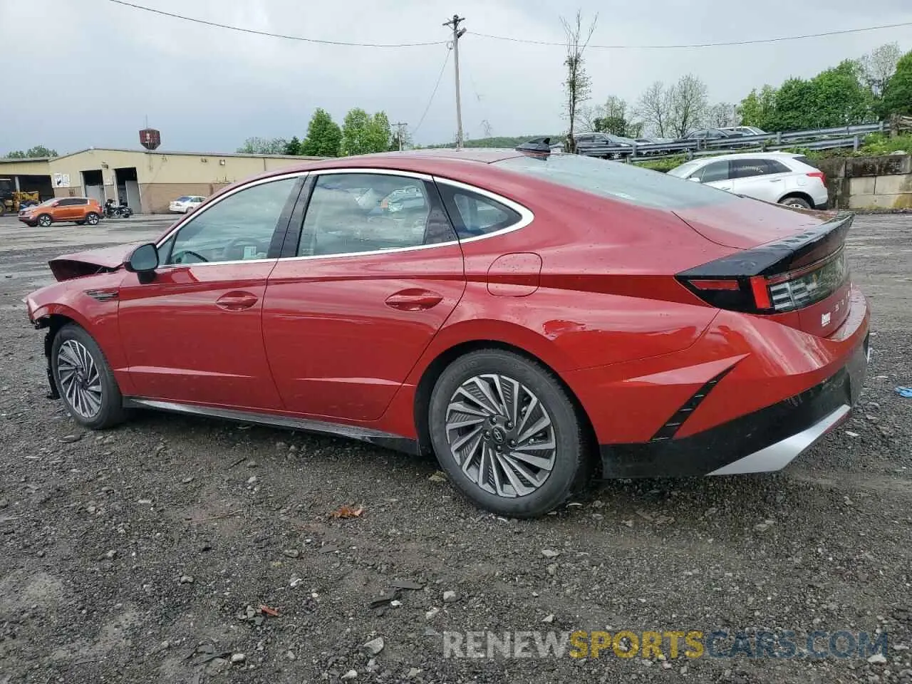 2 Photograph of a damaged car KMHL34JJ9SA116972 HYUNDAI SONATA 2025
