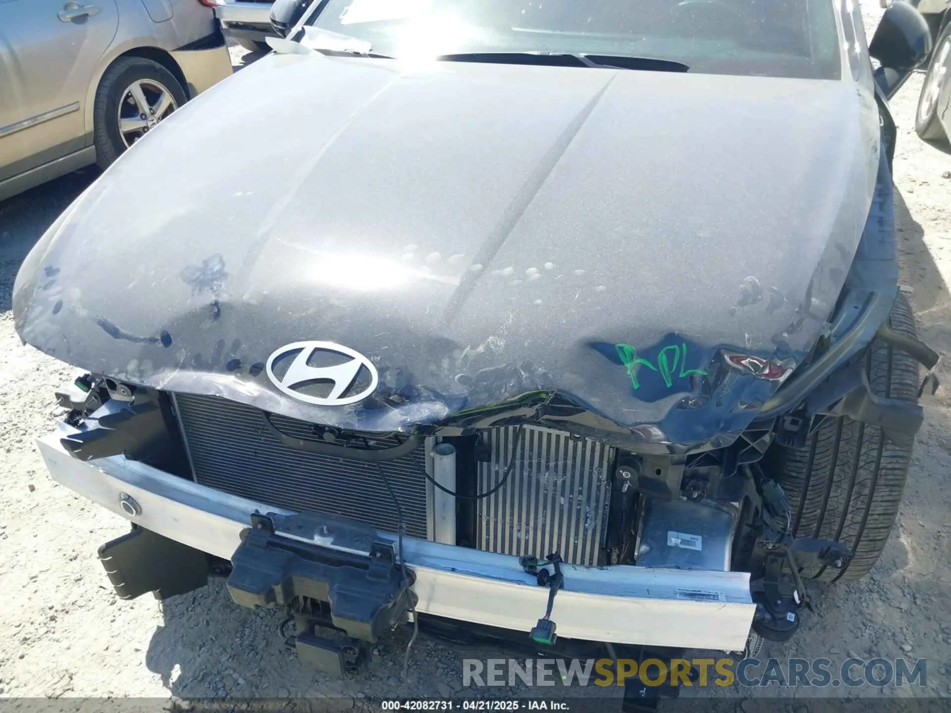 10 Photograph of a damaged car KMHL54JC0SA430778 HYUNDAI SONATA 2025