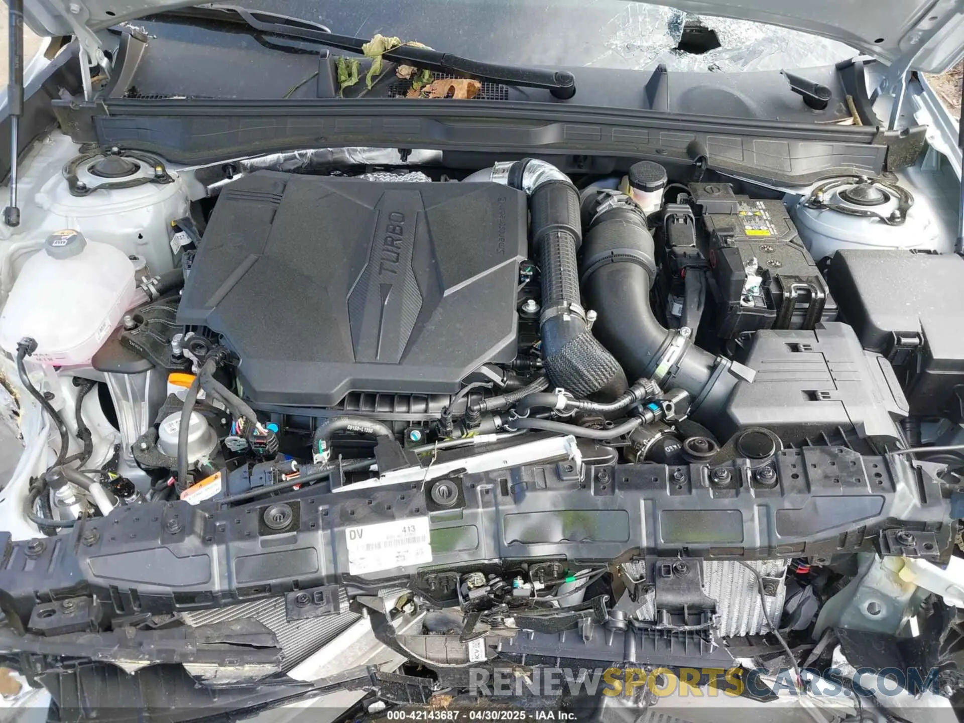 10 Photograph of a damaged car KMHL54JC1SA472957 HYUNDAI SONATA 2025