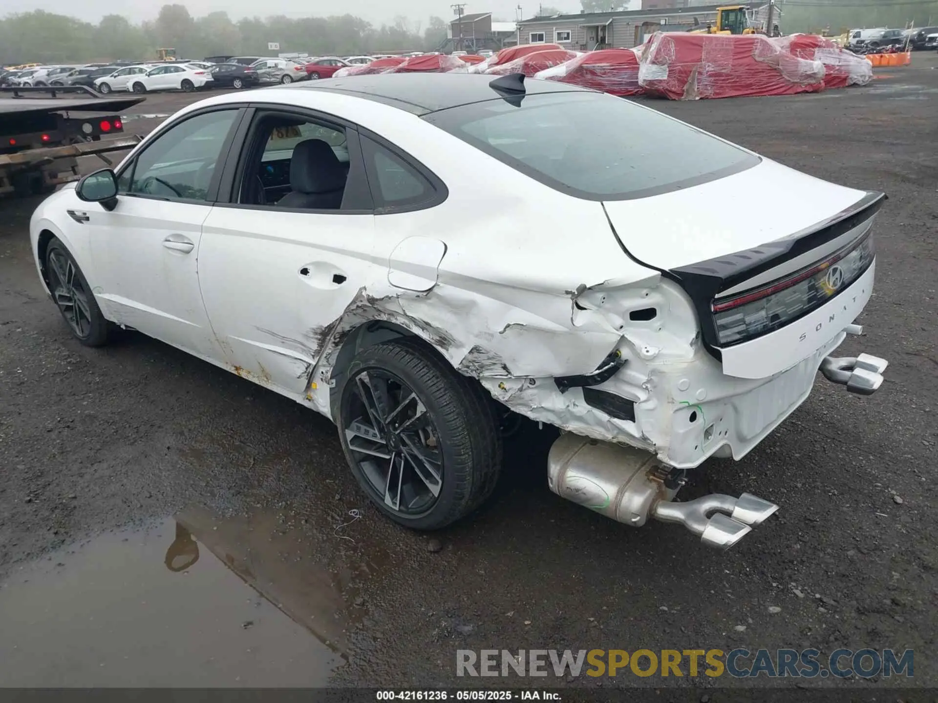 3 Photograph of a damaged car KMHL54JC2SA440308 HYUNDAI SONATA 2025