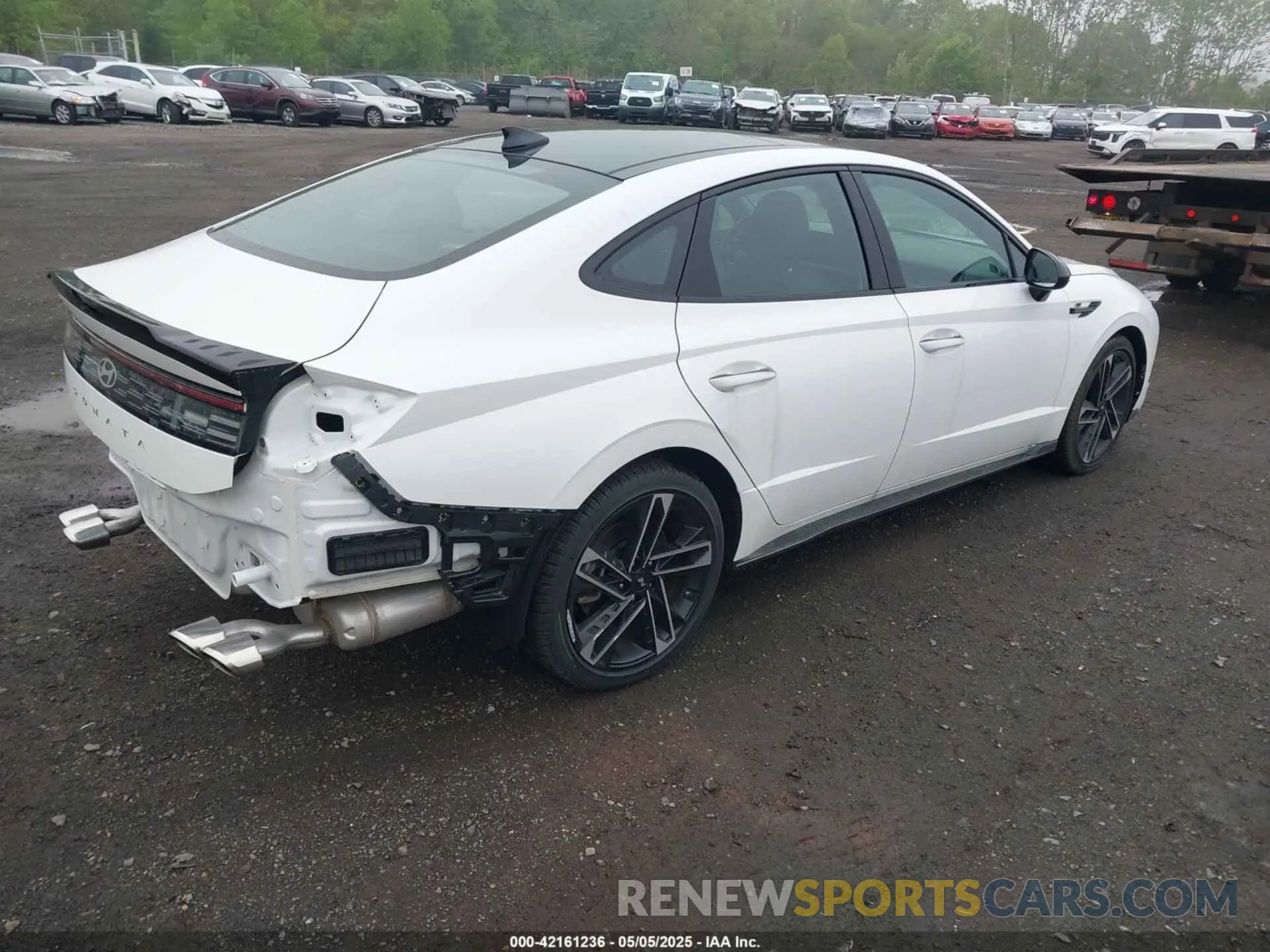 4 Photograph of a damaged car KMHL54JC2SA440308 HYUNDAI SONATA 2025