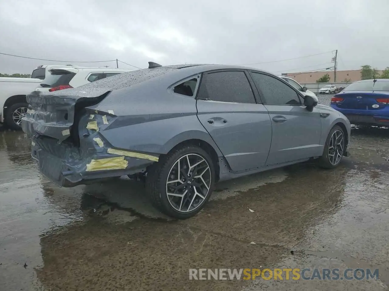 3 Photograph of a damaged car KMHL54JC2SA473065 HYUNDAI SONATA 2025