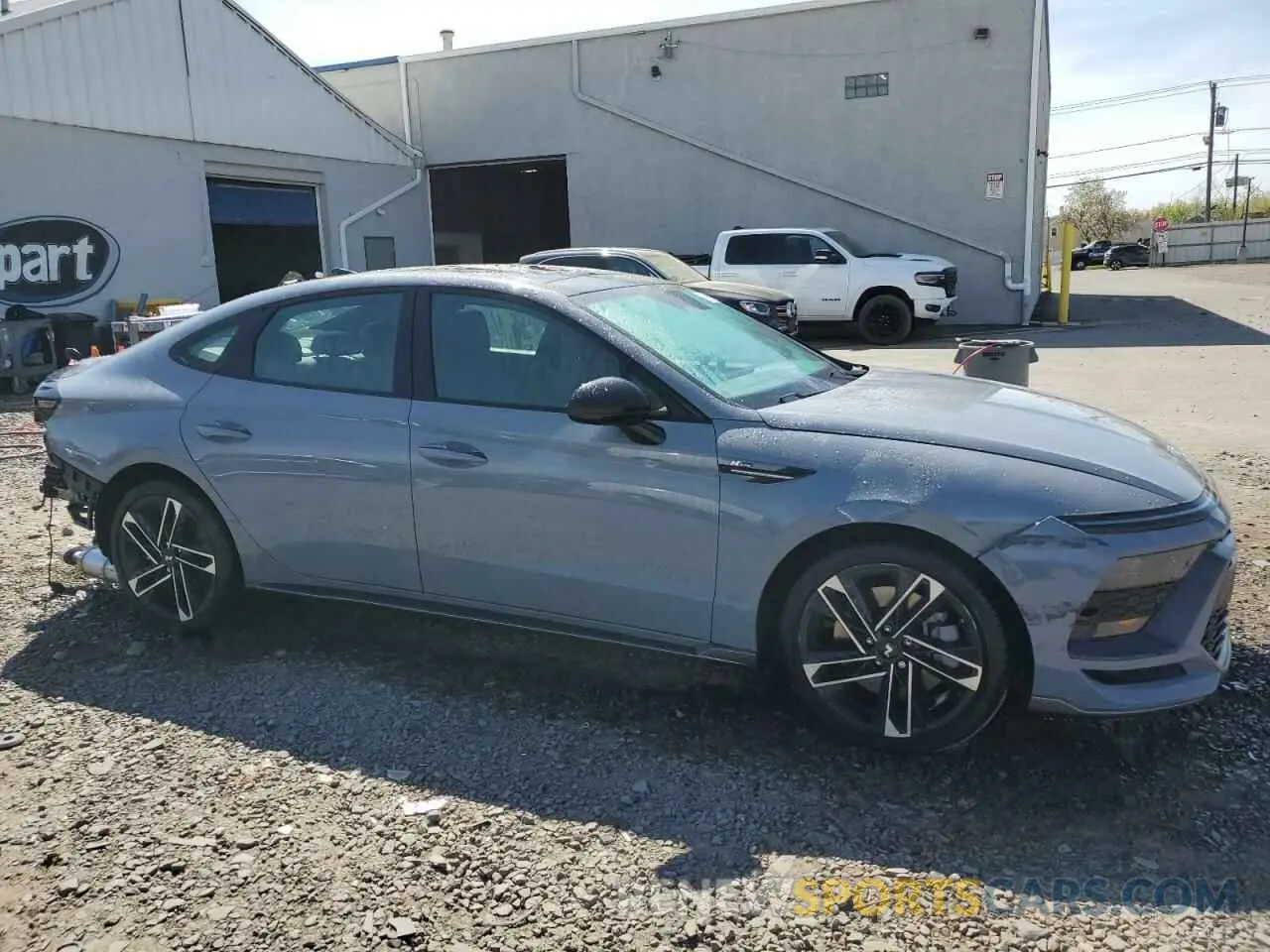 4 Photograph of a damaged car KMHL54JC4SA452279 HYUNDAI SONATA 2025