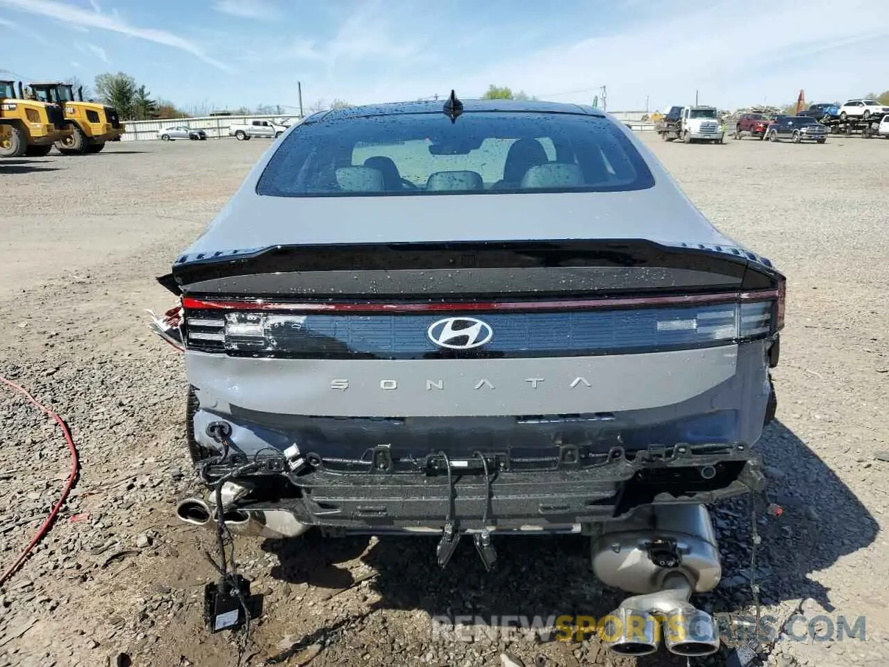 6 Photograph of a damaged car KMHL54JC4SA452279 HYUNDAI SONATA 2025