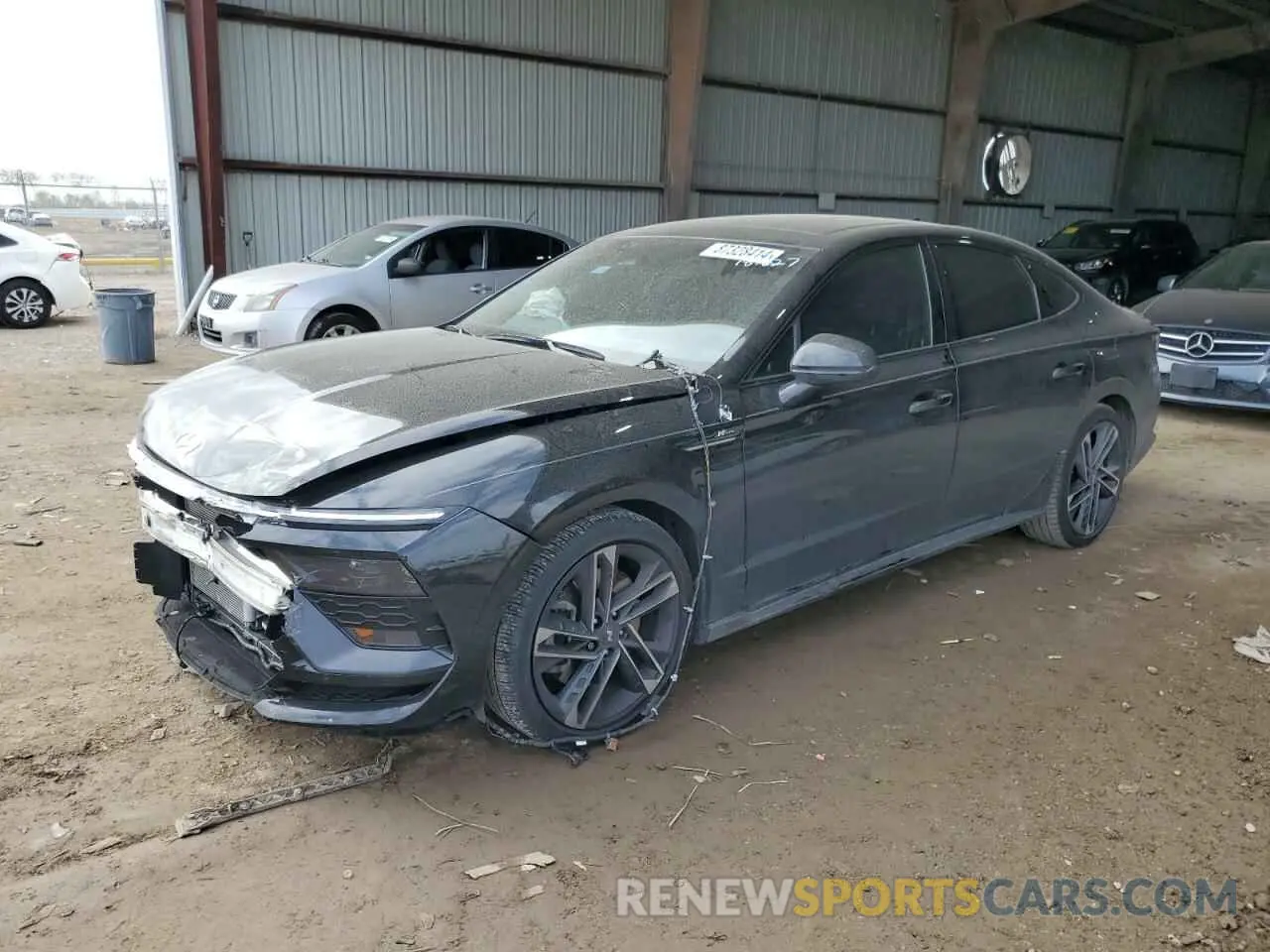 1 Photograph of a damaged car KMHL54JC8SA433685 HYUNDAI SONATA 2025
