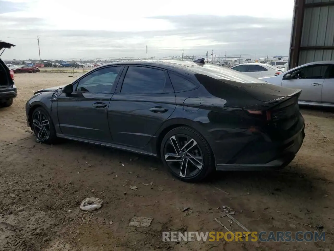 2 Photograph of a damaged car KMHL54JC8SA433685 HYUNDAI SONATA 2025