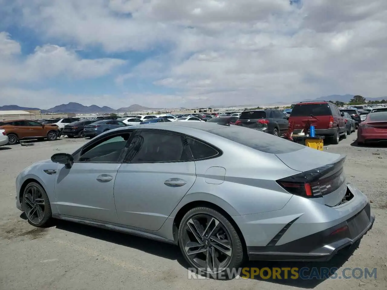 2 Photograph of a damaged car KMHL54JCXSA429444 HYUNDAI SONATA 2025