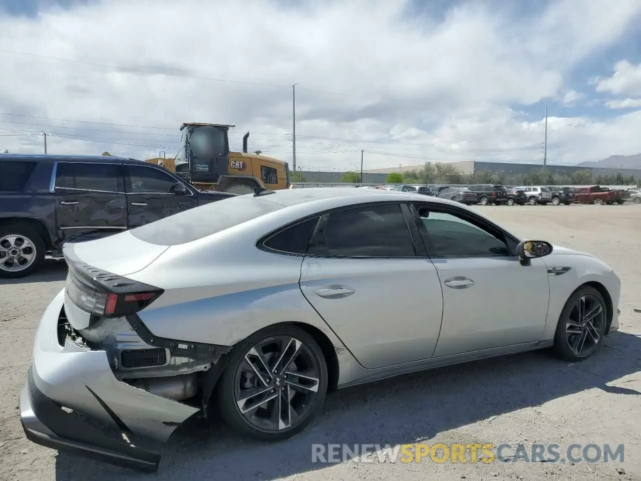 3 Photograph of a damaged car KMHL54JCXSA429444 HYUNDAI SONATA 2025