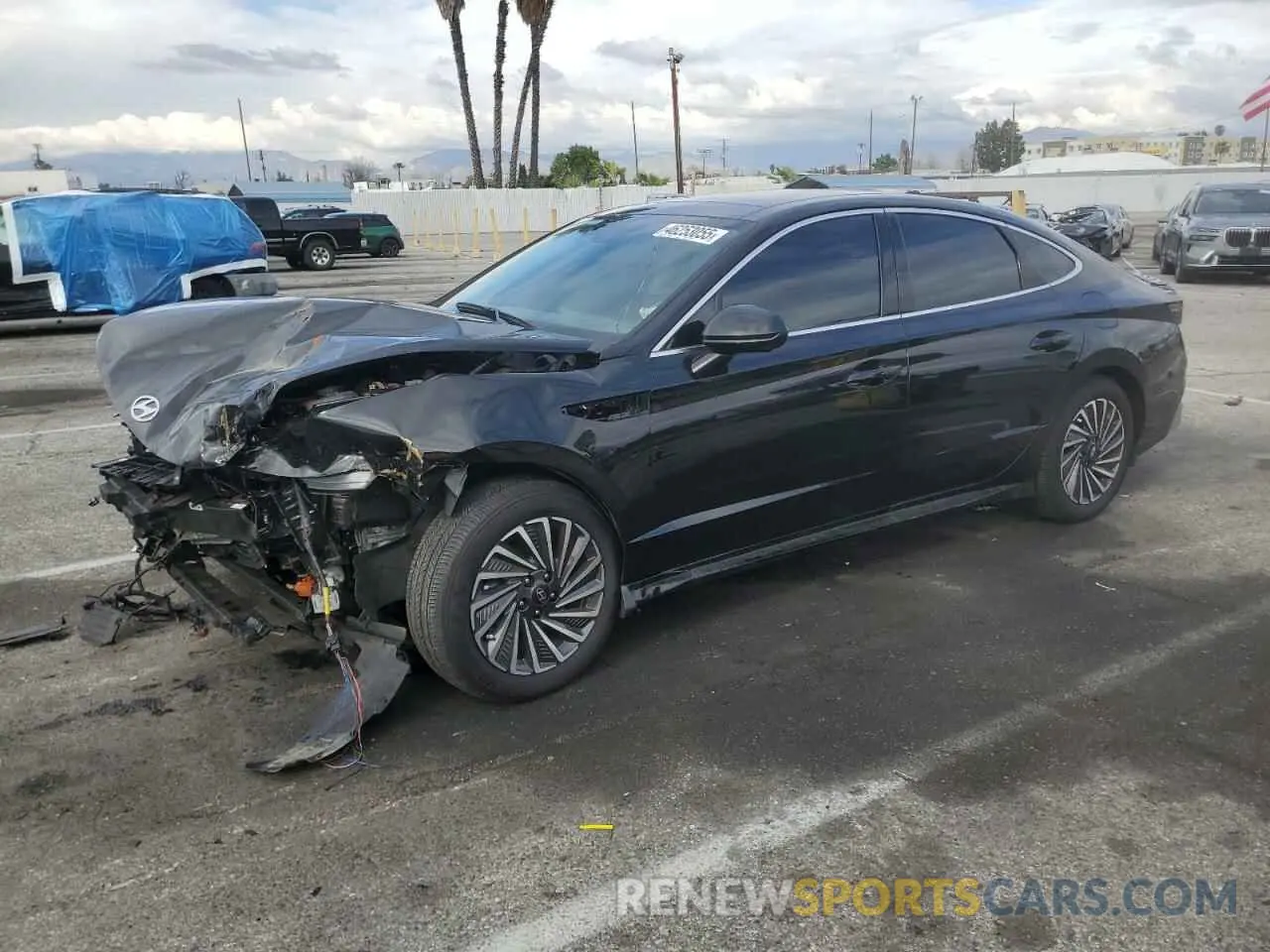 1 Photograph of a damaged car KMHL54JJ3SA105508 HYUNDAI SONATA 2025