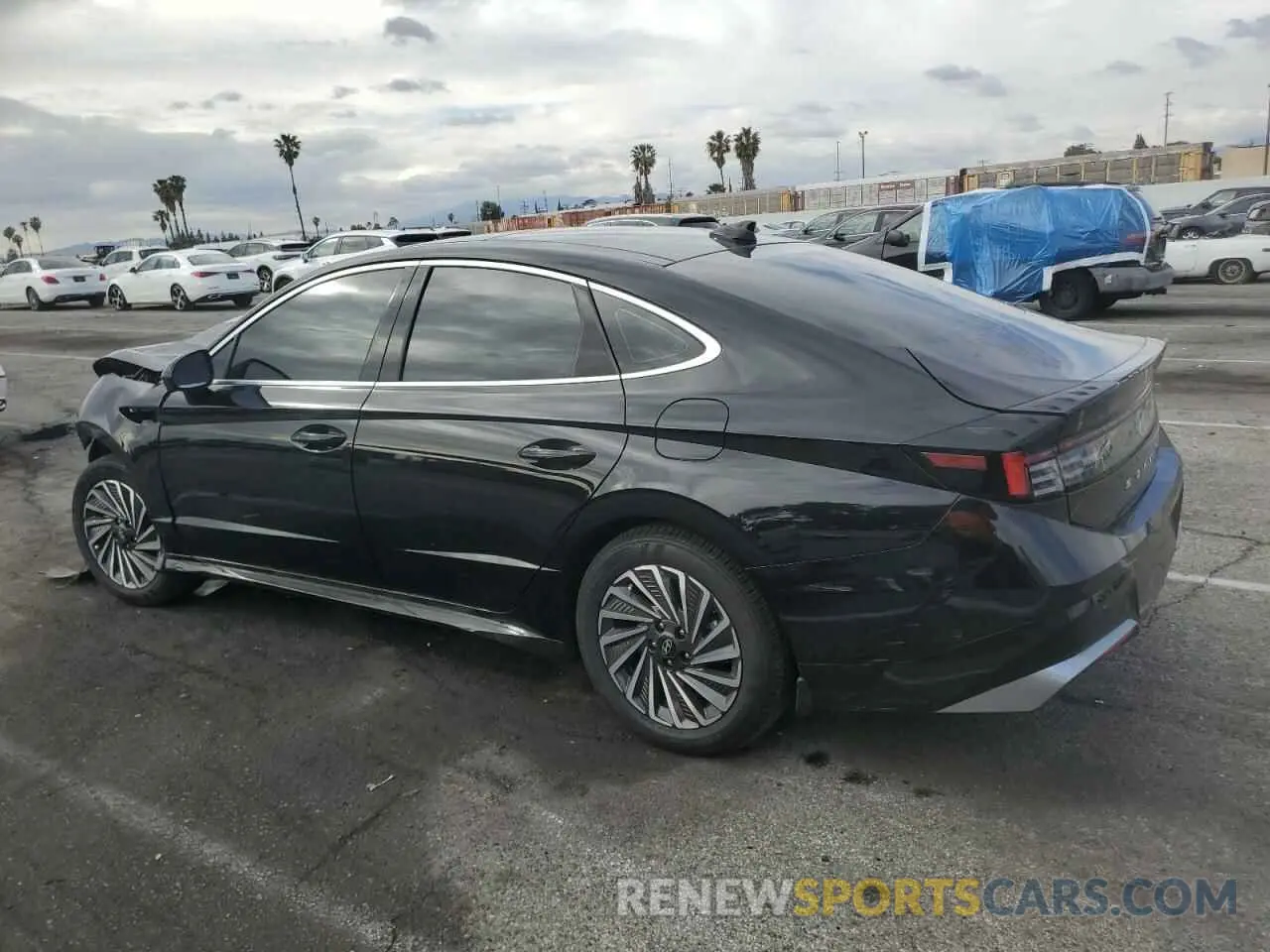 2 Photograph of a damaged car KMHL54JJ3SA105508 HYUNDAI SONATA 2025