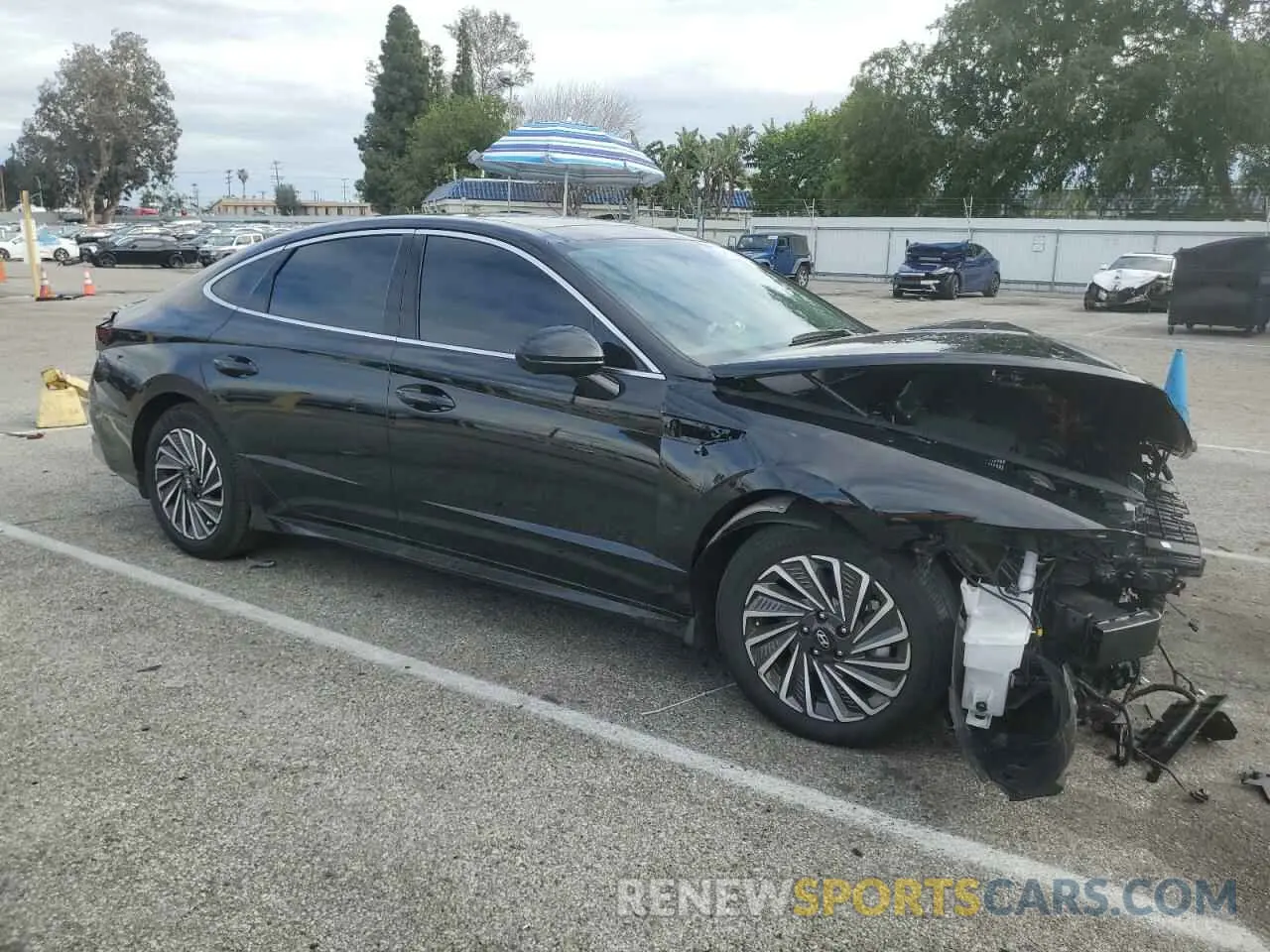 4 Photograph of a damaged car KMHL54JJ3SA105508 HYUNDAI SONATA 2025