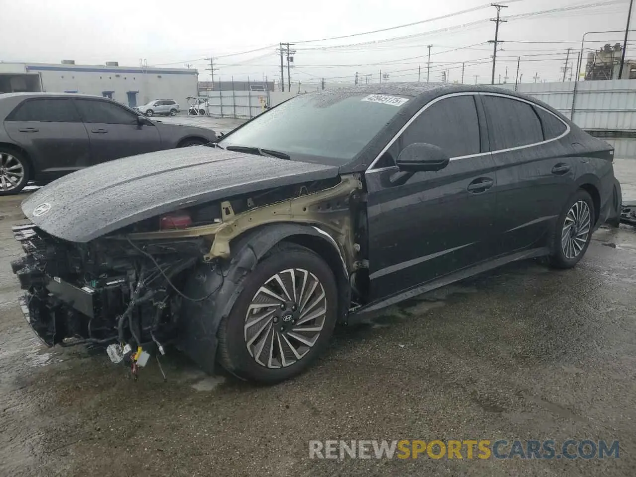 1 Photograph of a damaged car KMHL54JJ6SA106460 HYUNDAI SONATA 2025
