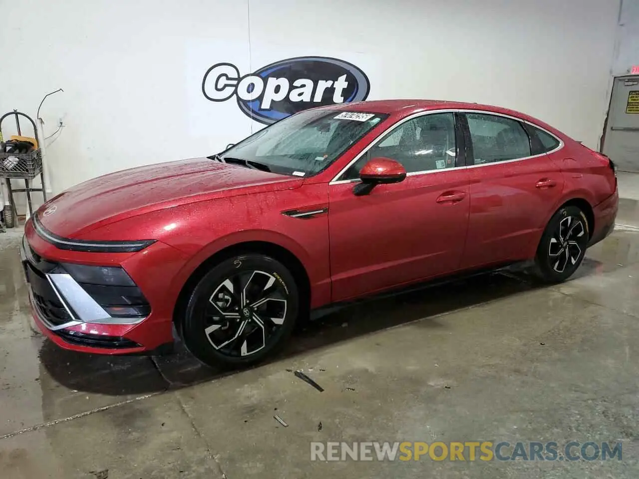 1 Photograph of a damaged car KMHL64JA0SA447950 HYUNDAI SONATA 2025