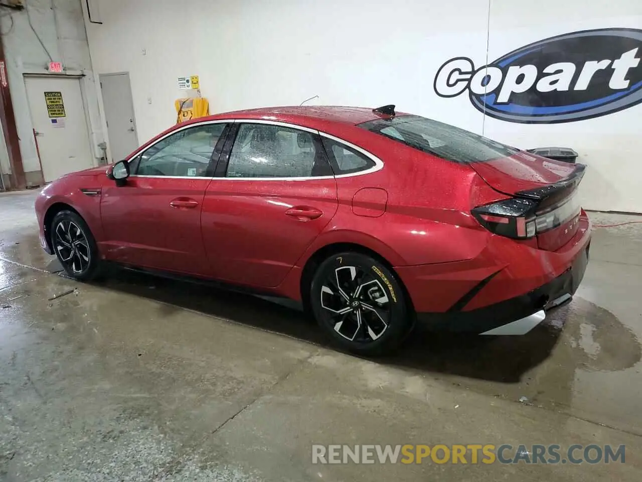 2 Photograph of a damaged car KMHL64JA0SA447950 HYUNDAI SONATA 2025