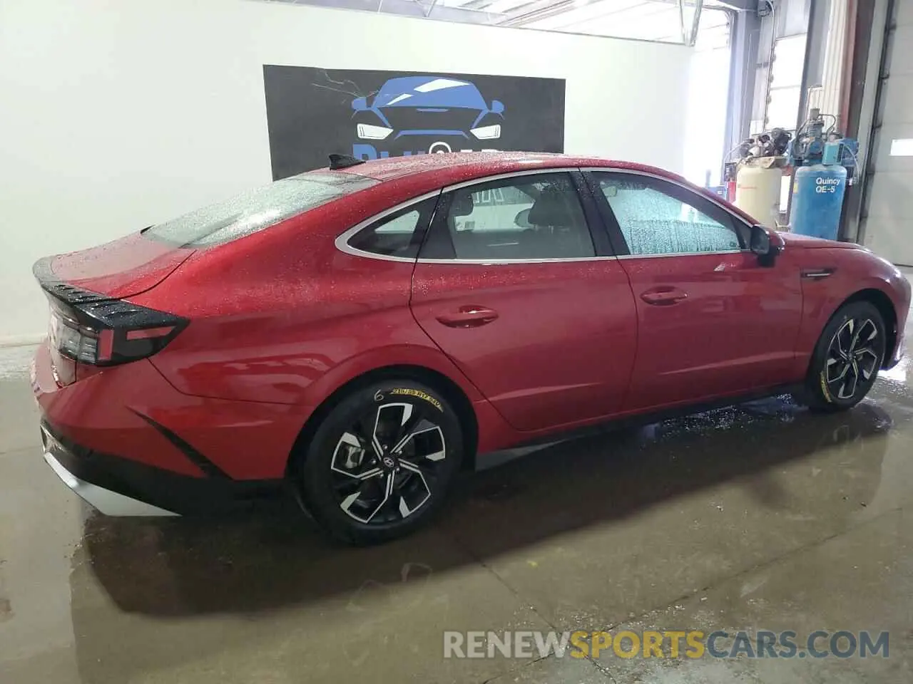 3 Photograph of a damaged car KMHL64JA0SA447950 HYUNDAI SONATA 2025