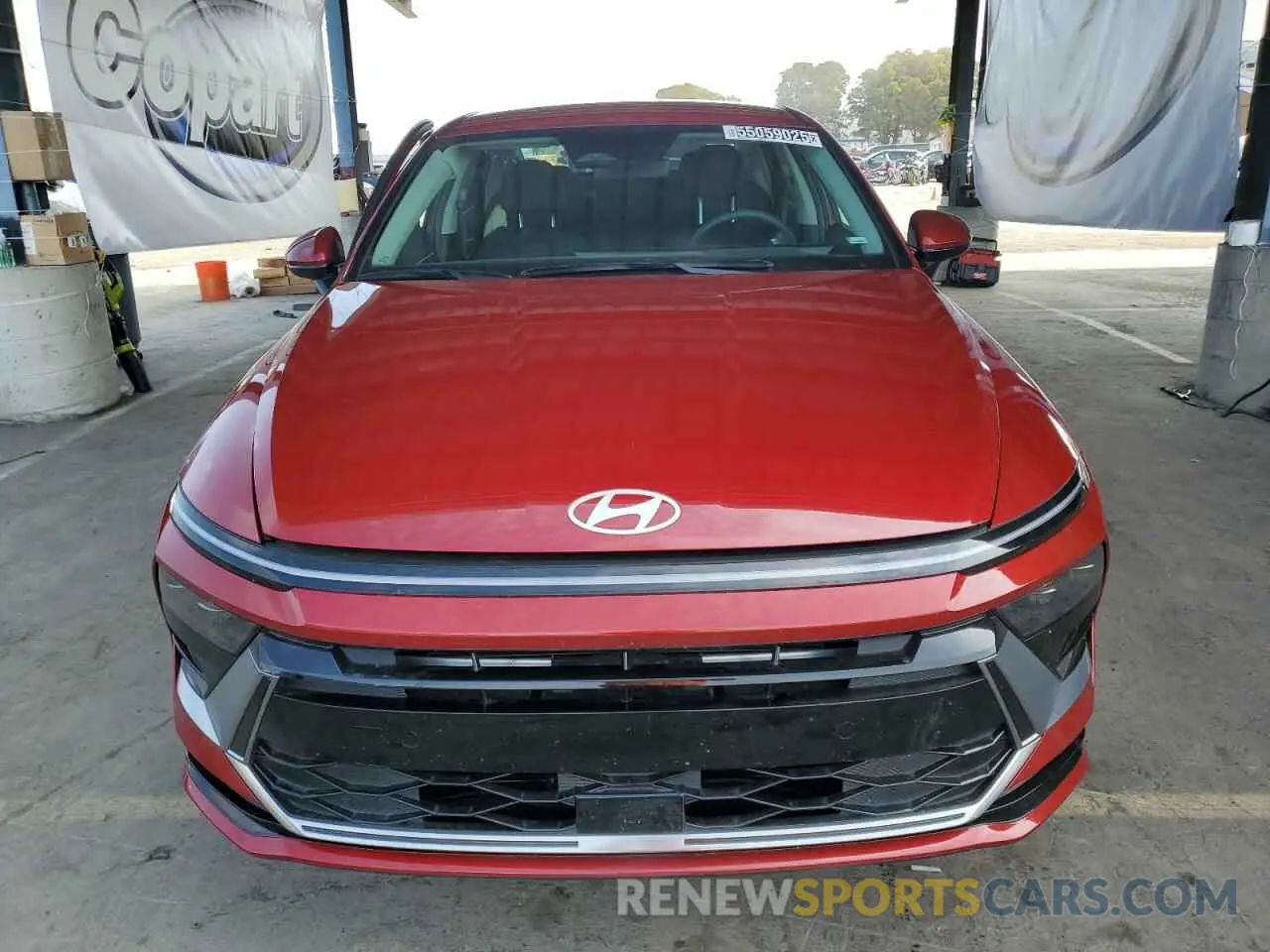 5 Photograph of a damaged car KMHL64JA0SA454171 HYUNDAI SONATA 2025