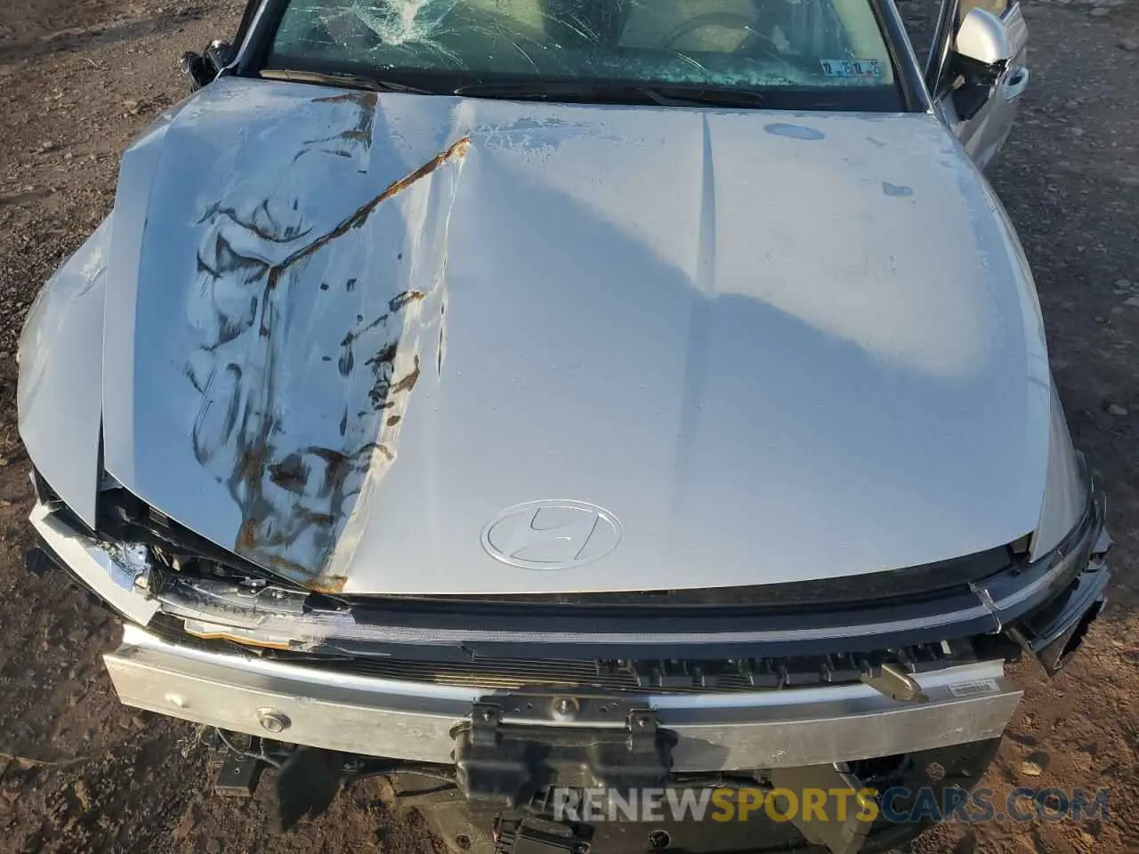 11 Photograph of a damaged car KMHL64JA0SA456972 HYUNDAI SONATA 2025